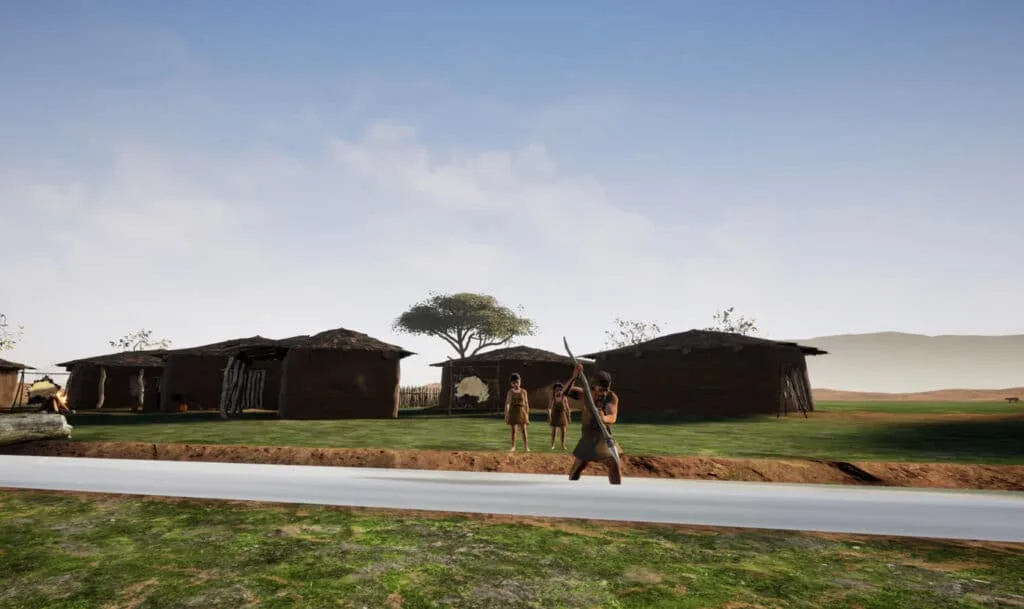 Yeşilova Höyüğü VR sahnesi